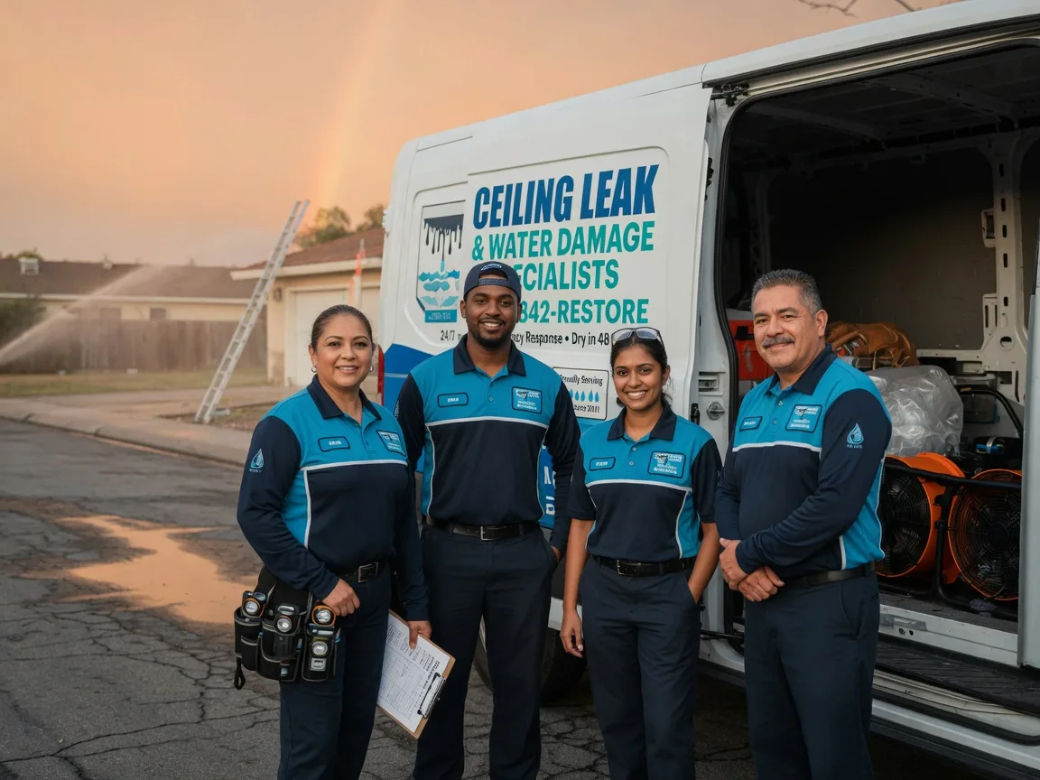 Ceiling Leak Cleanup company in Wendell, NC