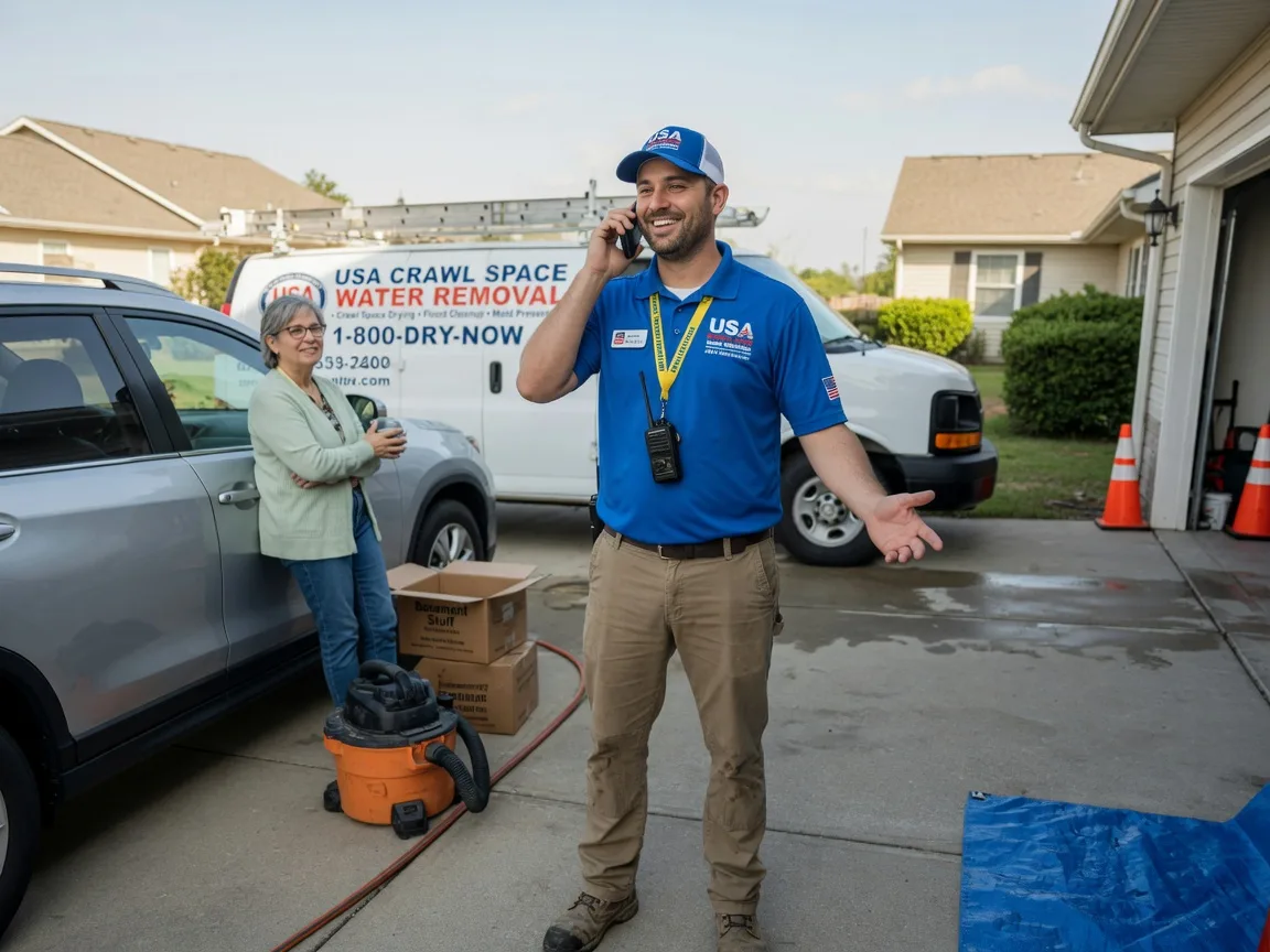 Crawl Space Water Removal Wendell, NC FAQs